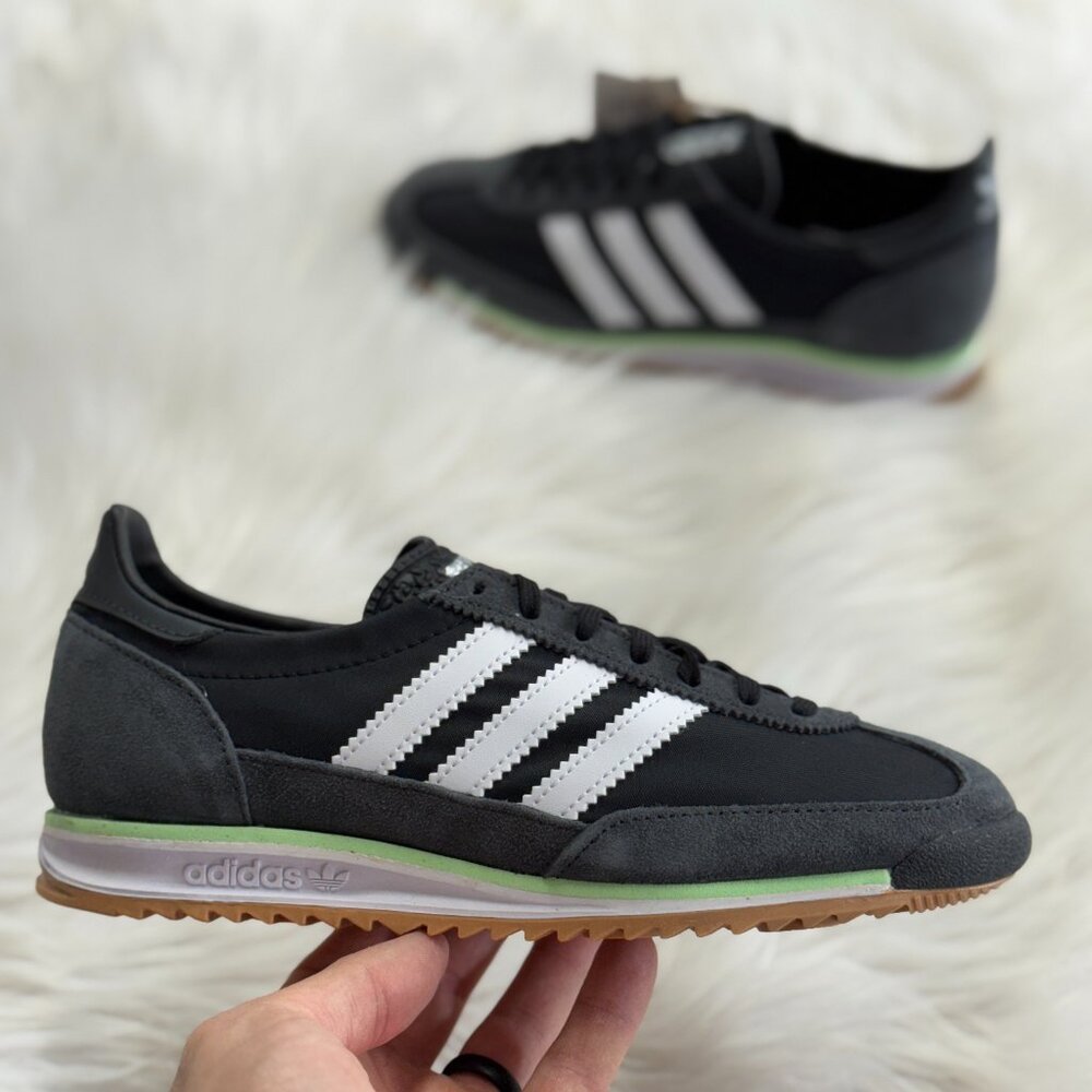 Adidas SL 72 OG Core Black Cloud White Carbon Womens Shoes JH7390 NEW Multi Sz